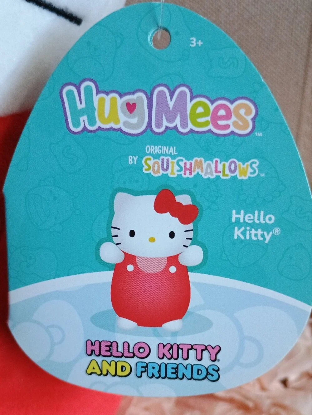 NWT Sanrio Hello Kitty 5pc Pink Plush Cushion HugMees Journal & Nails Lot